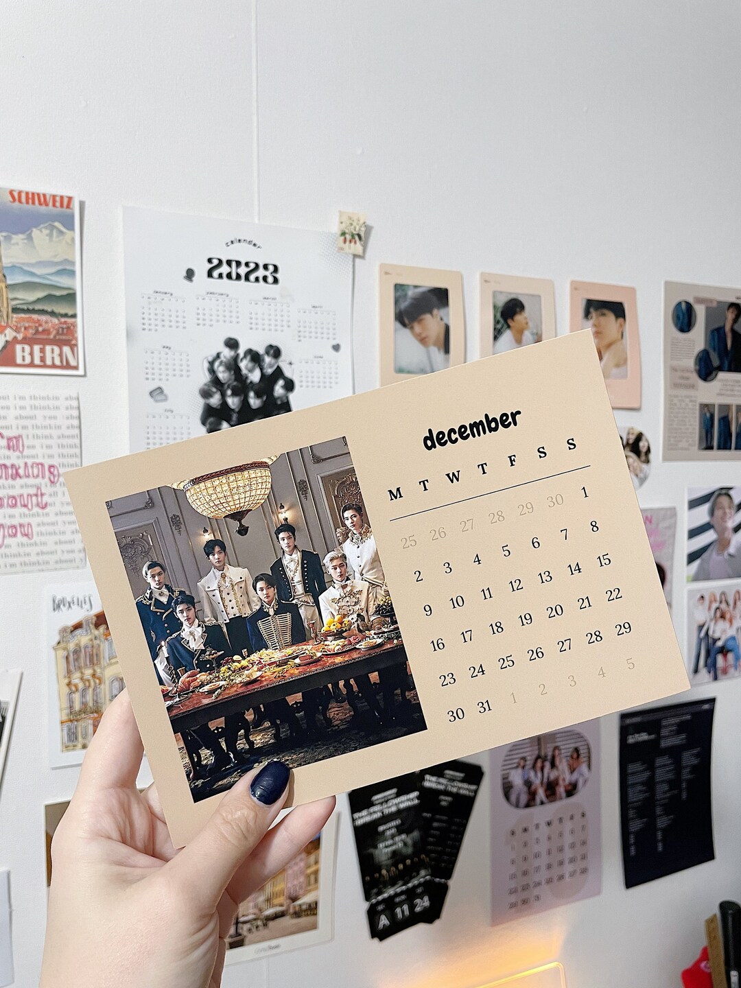 ENHYPEN 2024 calendario kpop PERSONALIZADO, usted elige fotos
