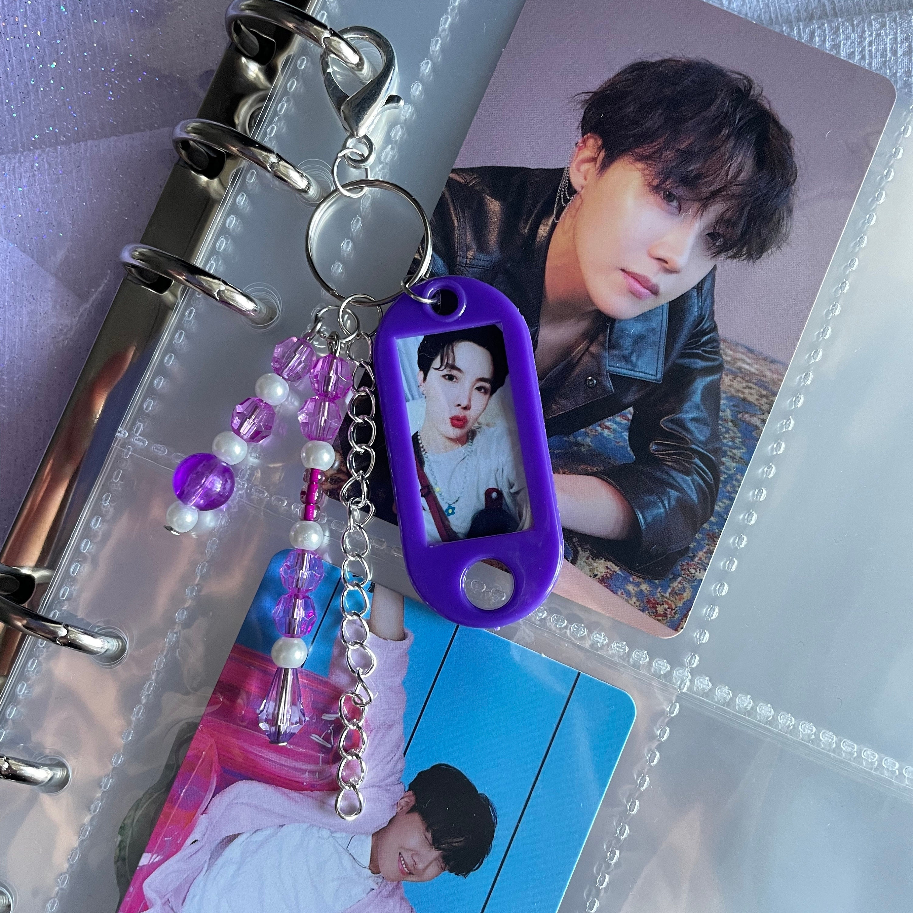 BTS keychain BTS cute beaded charm kpop keychain custom Etsy
