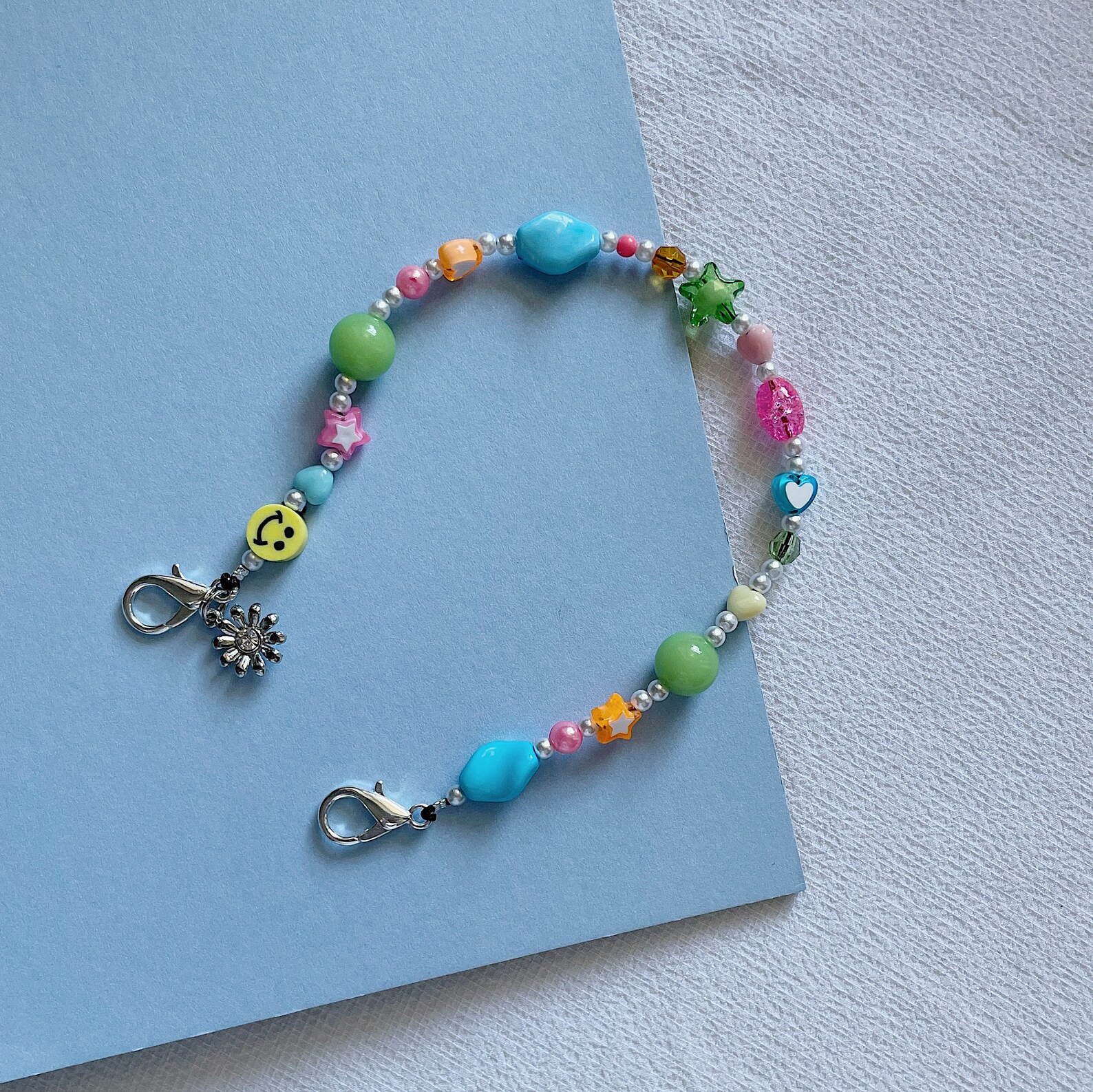 Beaded Shoe Chain Beaded Shoes Charm Hobicore Accessory Etsy