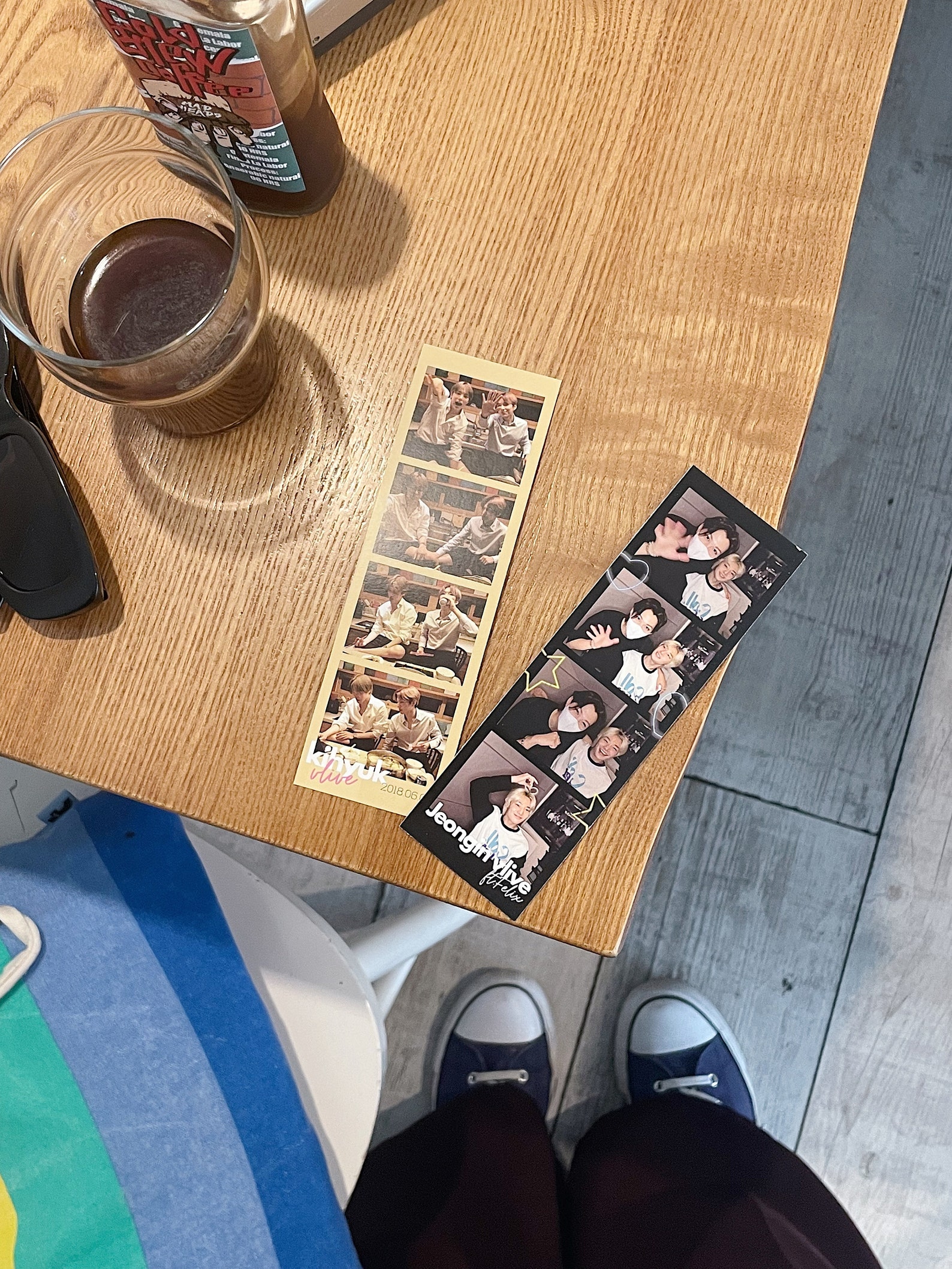 CUSTOM Kpop Bookmark Kpop Photostrip Aesthetic Kpop - Etsy