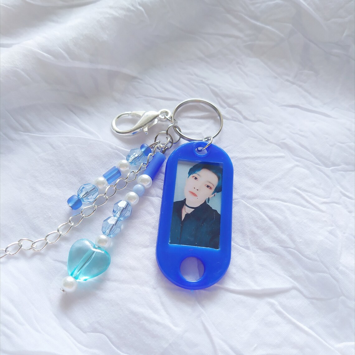 Ateez Keychain Ateez Cute Beaded Charm Kpop Keychain Custom Etsy
