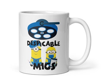 MIGS méprisable | Tasse | Cadeaux médicaux et vêtements pour ophtalmologie/optométrie/opticien/étudiant/professionnels de la vue