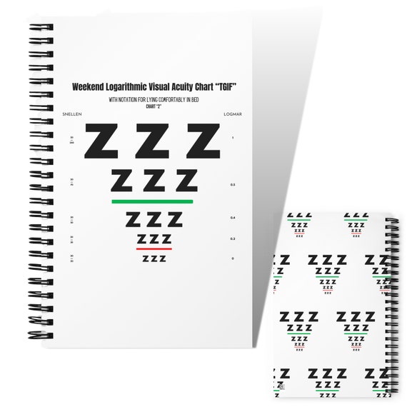 Visual Acuity Chart Logmar