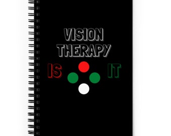 La TV/l'optométrie en vaut la peine | Cahier à spirale | Des cadeaux d'inspiration médicale pour les professionnels de la vue en ophtalmologie/optométrie/opticien