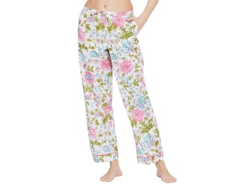 soft vintage yellow and black lounge wear set boxy top elastic waist shorts grid floral pattern