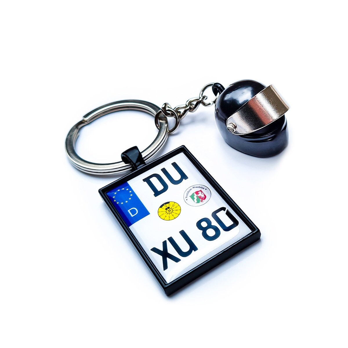 Personalisierter Schlüsselanhänger als Geschenk zum Führerschein  Schutzengel fürs Auto für Fahranfänger - .de