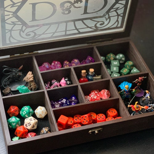 Custom Dnd Dice Box D&D Dice Box Dnd Box Dice Box Dnd Etsy