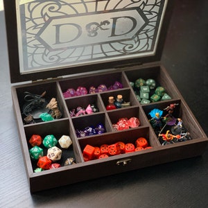 DND Dice Storage Box