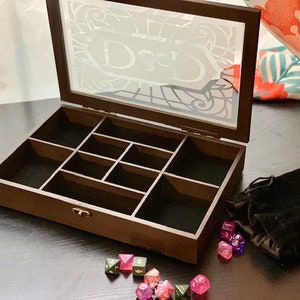 DND Dice Storage Box - Etsy