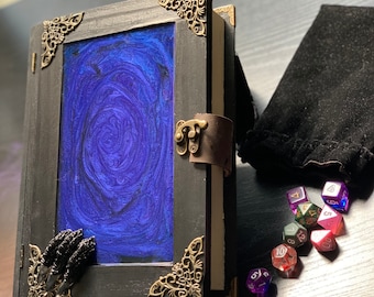 Book of the Void Spellbook D&D Dice Tray