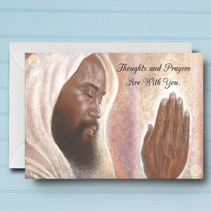Carte de sympathie B noire
