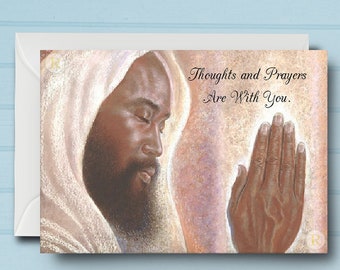 Black Sympathy Card B