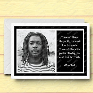 Peter Tosh Una carta ispiratrice