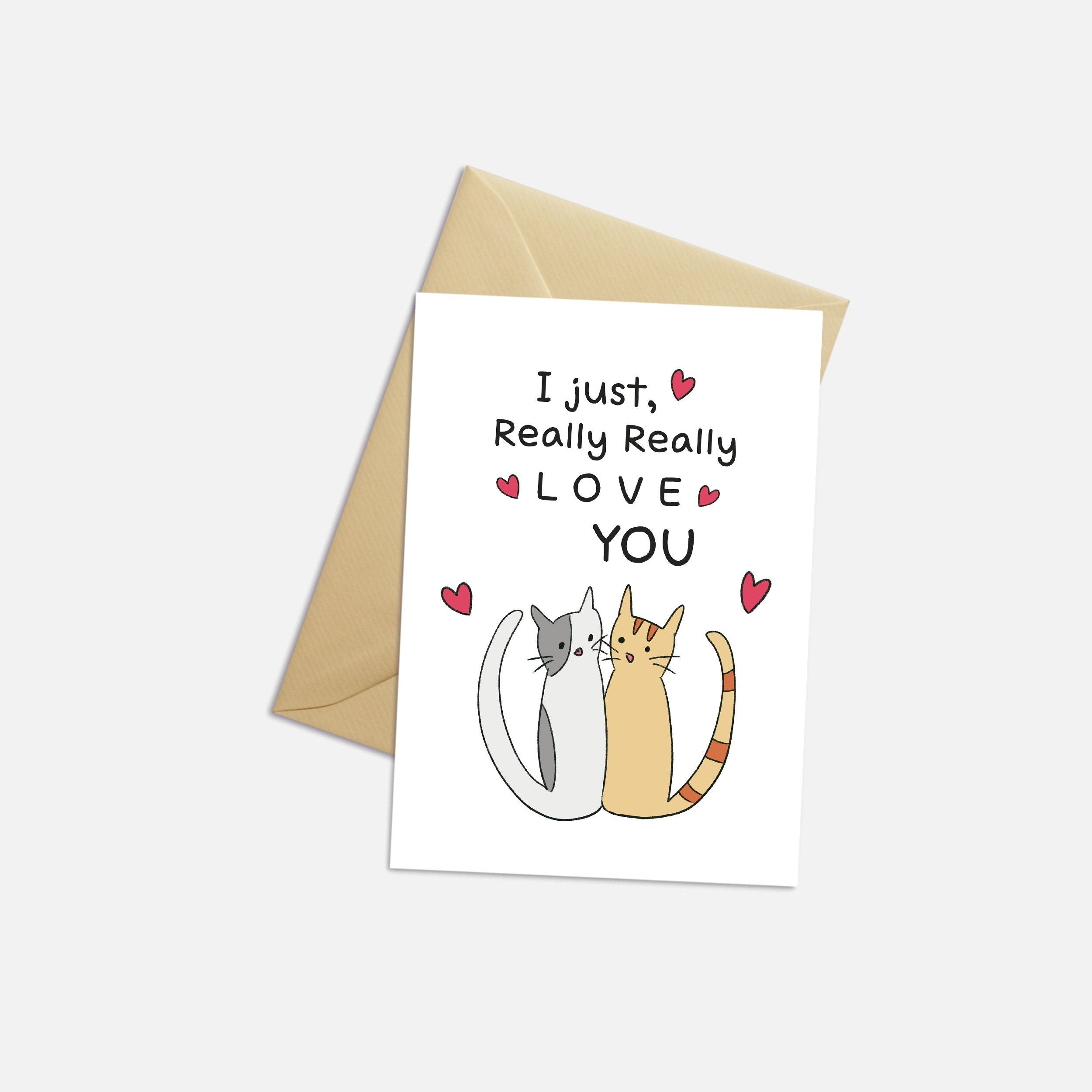 PRINTABLE Love card Romantic card Greeting card for loved | Etsy