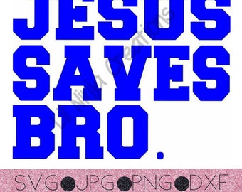 Jezus redt Bro SVG
