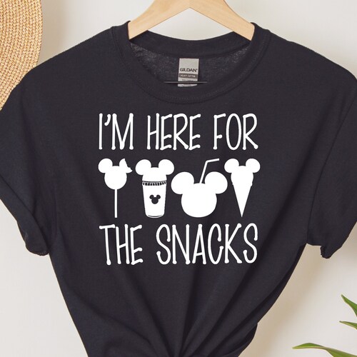 Disney Here for the Snacks Vacation T-Shirt Youth