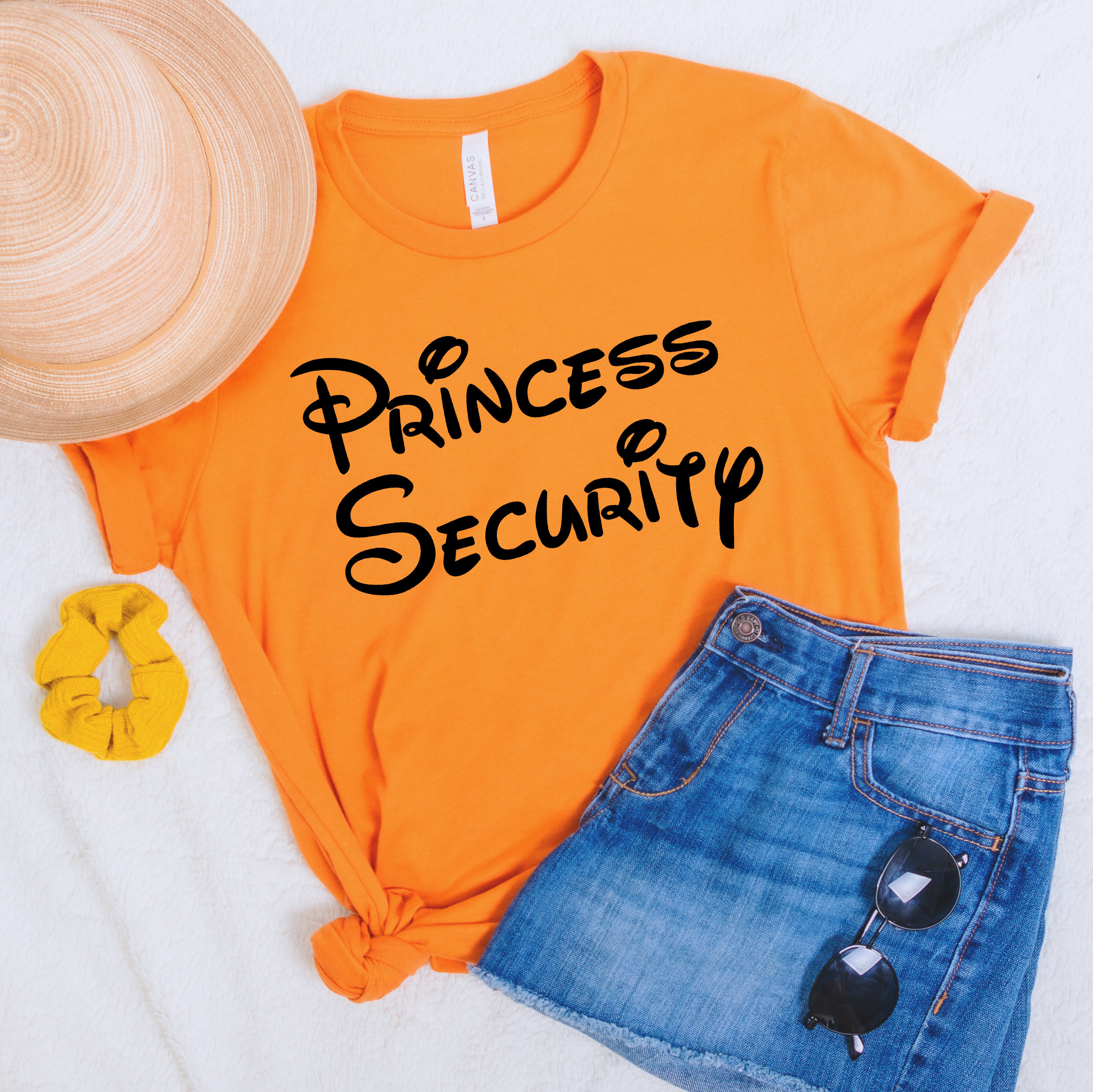 disney princess security shirt