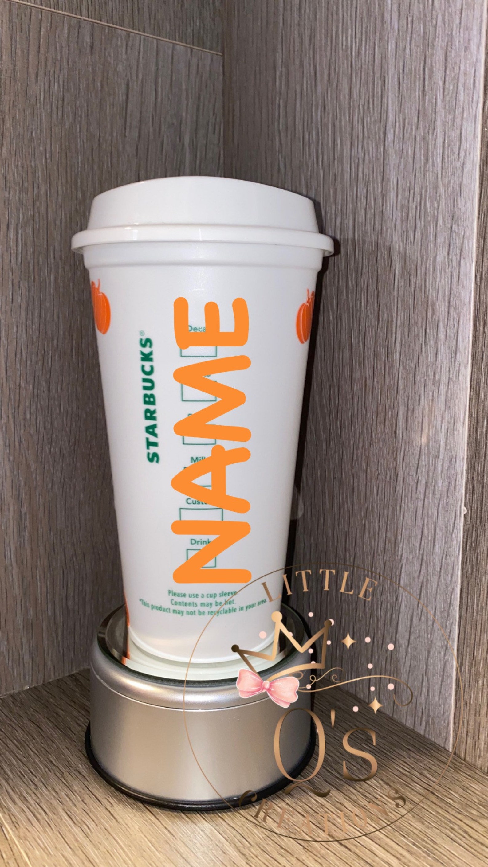 starbucks pumpkin reusable cup price