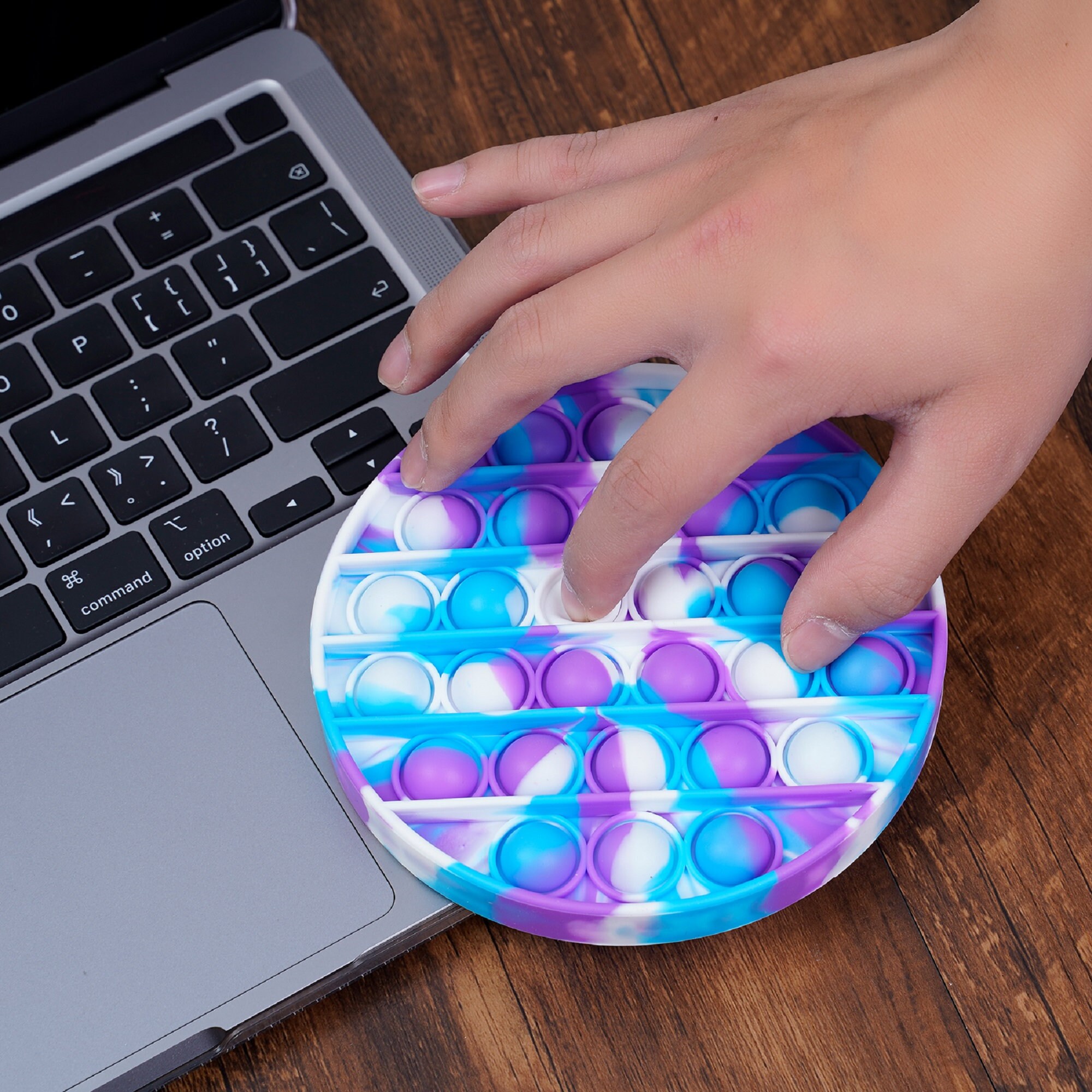 Pop Its Fidget Toy Pack Silicone Sensory Squeeze Toys Push Etsy