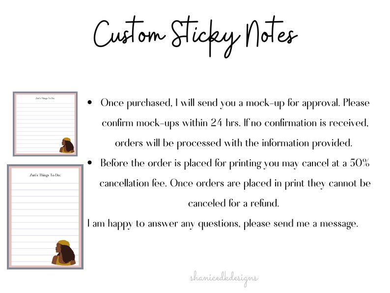 Custom to-do list Sticky Note Custom to-do list Notepad image 4