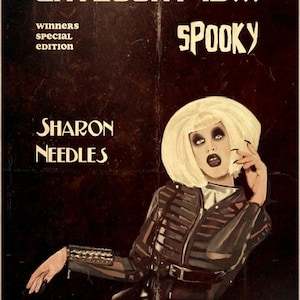 Sharon Needles Postcard - RuPaul’s Drag Race Card