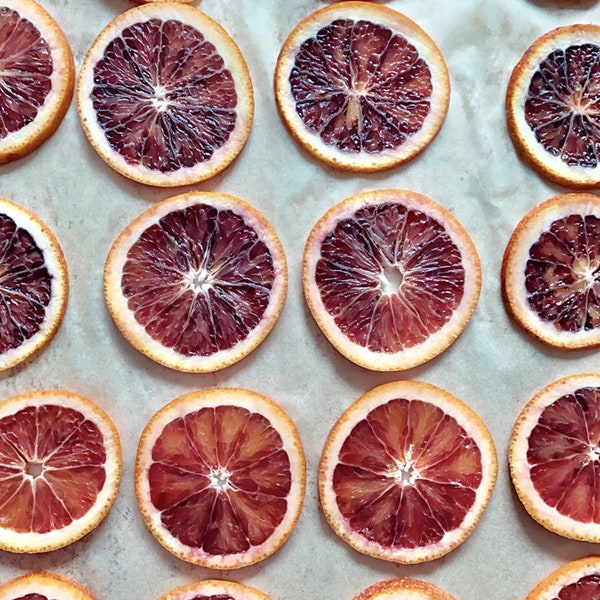 Dried Blood Oranges| Organic Blood Oranges| Dehydrated Blood Oranges| Vegan Snacks| Healthy Snacks| Craft Fruits