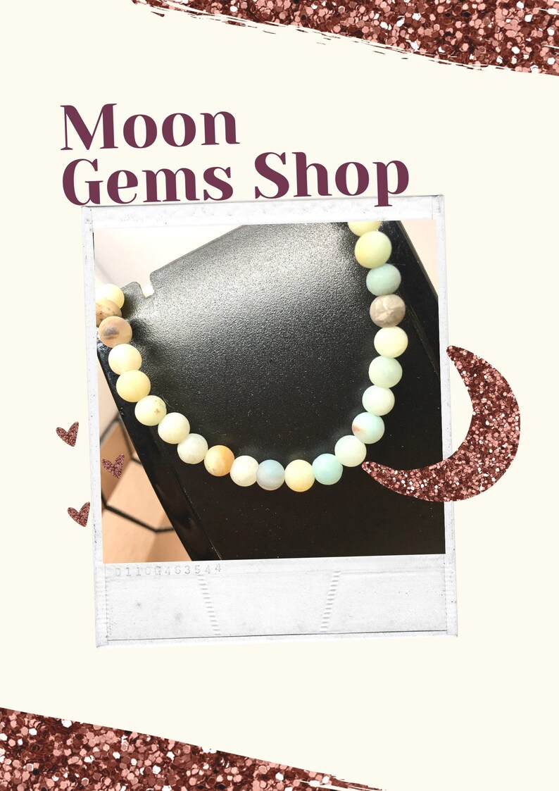 Handmade Bracelet Meditation Crystal Bracelet Healing Bracelet Zen Unisex Bracelet Semi Precious Matte Amazonite Amazonite Bracelet