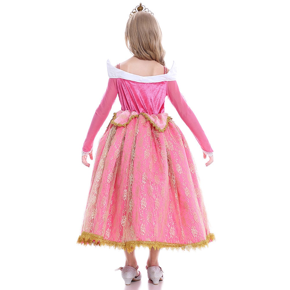 Pink Princess Dress sleeping Beauty Princess Lace Dress Etsy