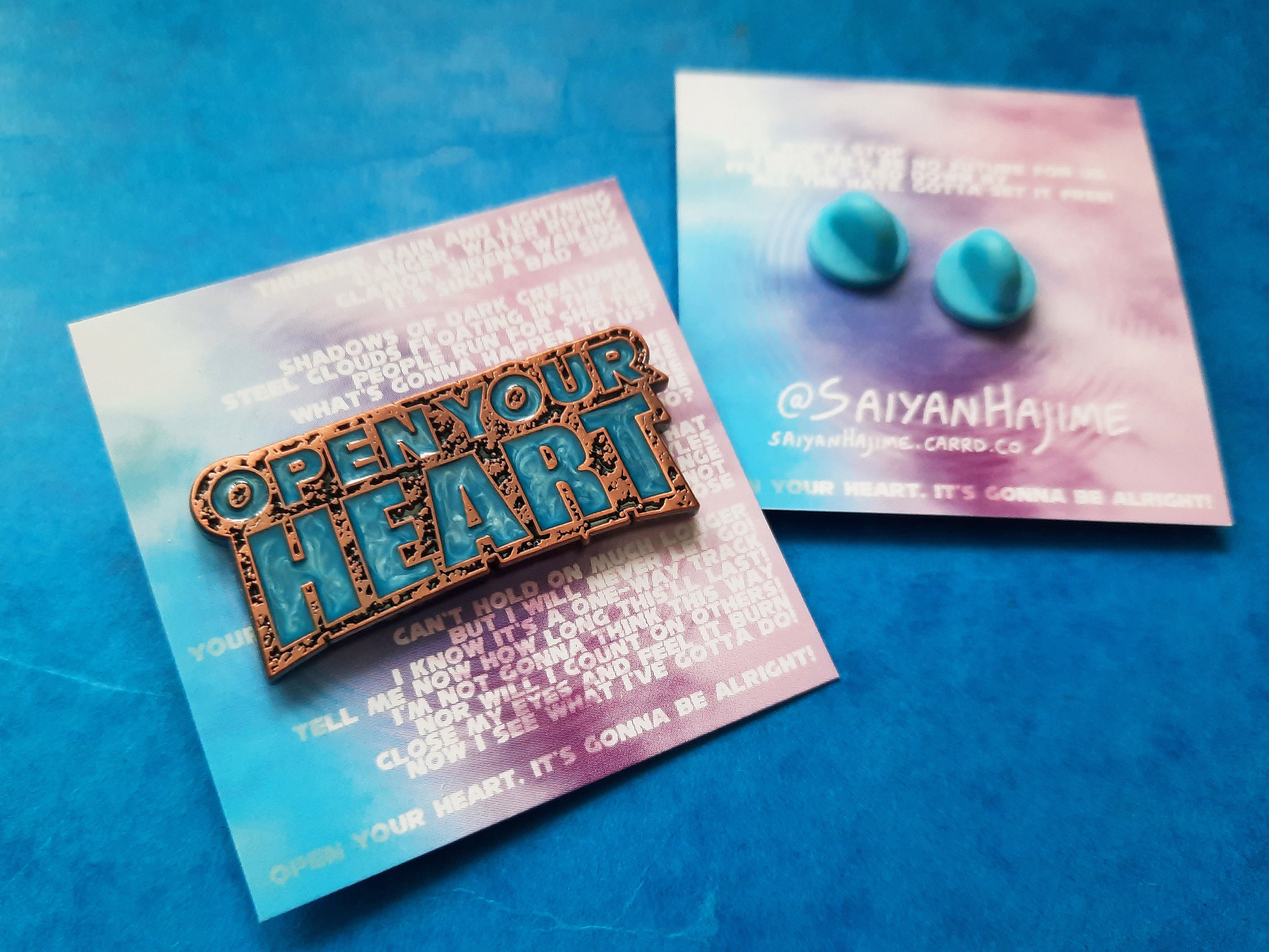 オープン・ユア・ハート・ピン、ソニックアドベンチャー、エナメル