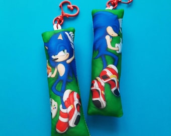 Sonic Mini Dakimakura Keychain, Body Pillow Keyring, Furry Daki,  SOAP Shoes, Chili Dog