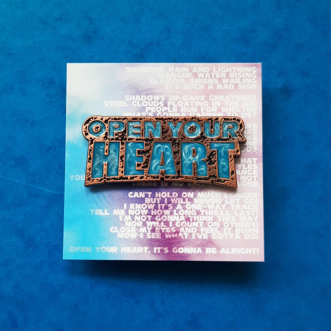 オープン・ユア・ハート・ピン、ソニックアドベンチャー、エナメル