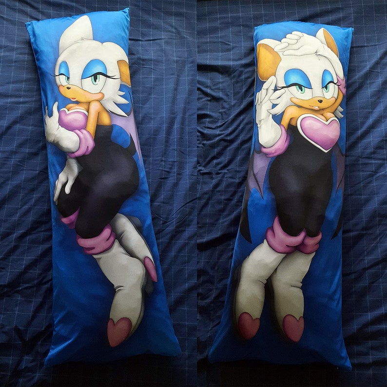 Rouge the Bat Dakimakura Body Pillowcase