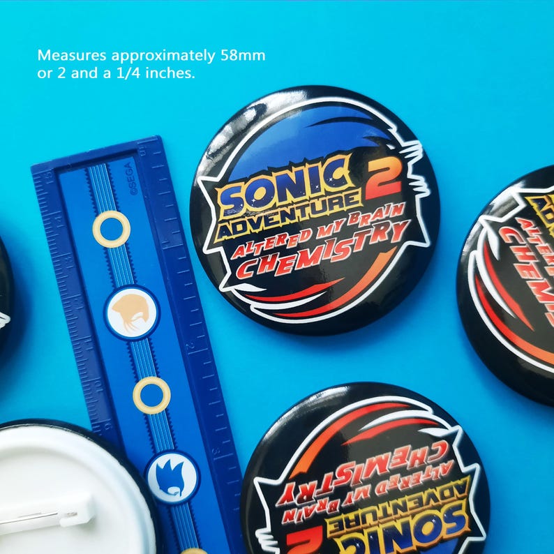 Sa2 Button Layout Sonic Adventure 2 Altered My Brain Chemistry, Sonic Button Badge, SA2 ...