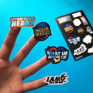 Sonic Music Sticker Bogen, Sonic Adventure 2, Sonic Heroes, Shadow, Crush 40, Live and Lerne