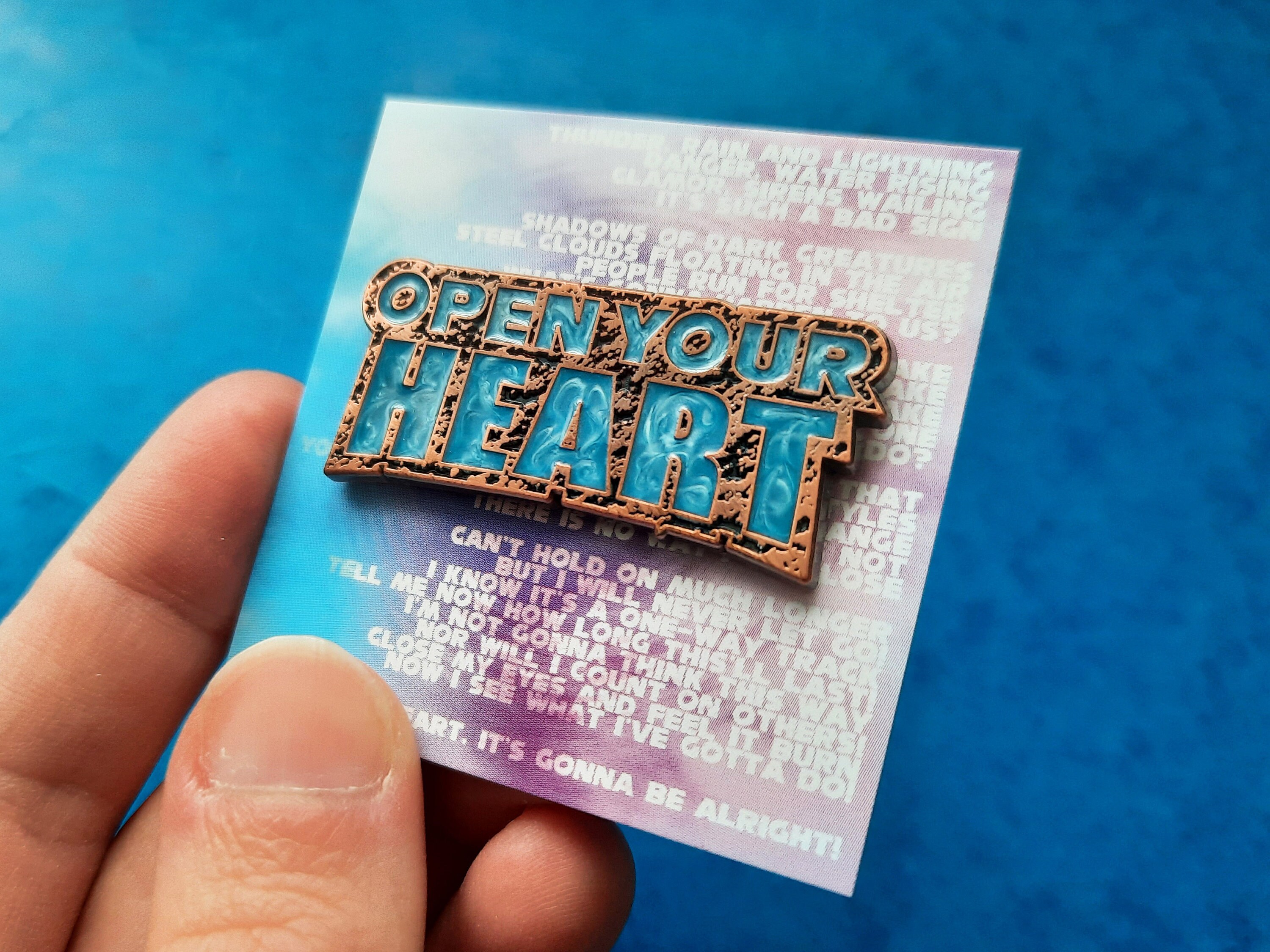 オープン・ユア・ハート・ピン、ソニックアドベンチャー、エナメル