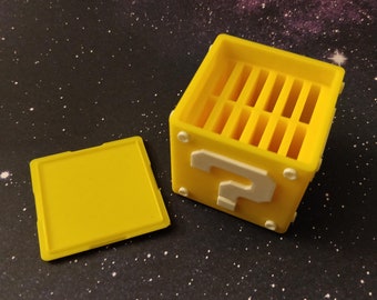 mario cube switch game holder