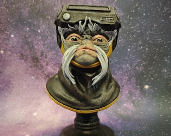 Hand-Painted Babu Frik Bust – Collector's Edition