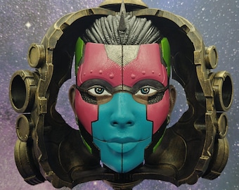 Hand-Painted Cyberpunk ///OG001 Wall Sculpture