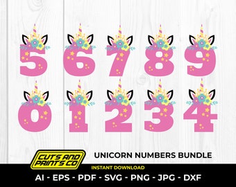 unicorn number 1 etsy