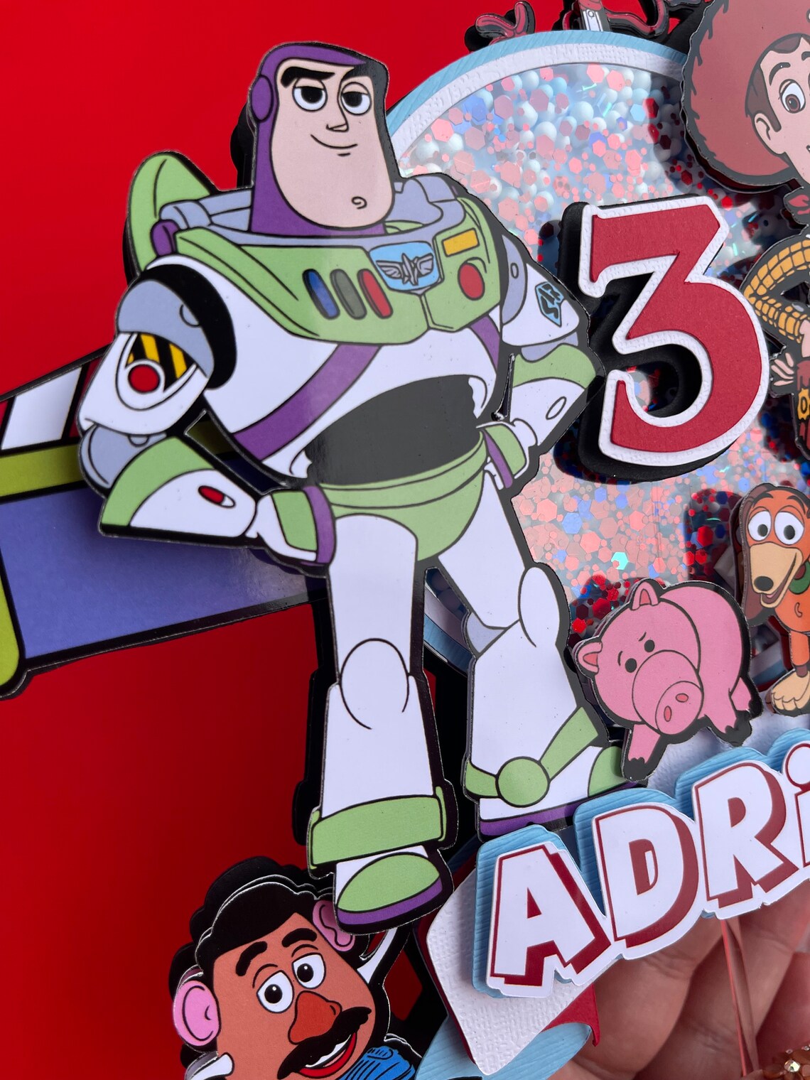 Toy Story Cake Topper Toy Story Inspired Cake Topper Toy Etsy