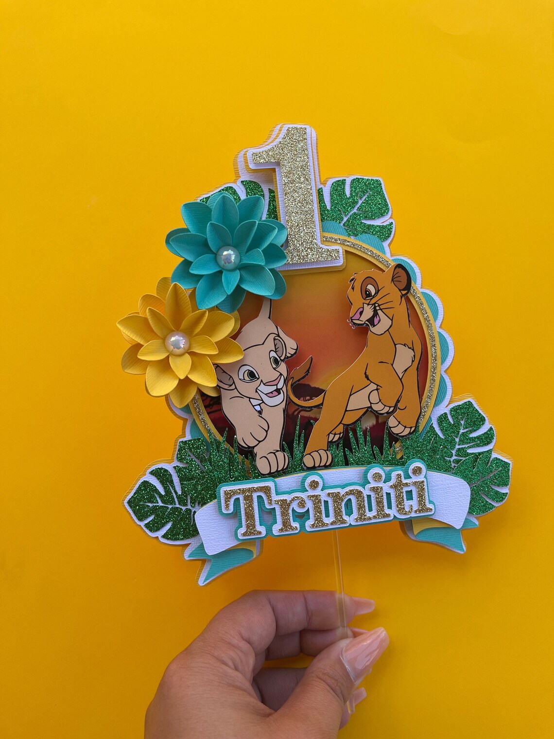 Lion King Cake Topper Lion King Party Decor Nala Cake Etsy