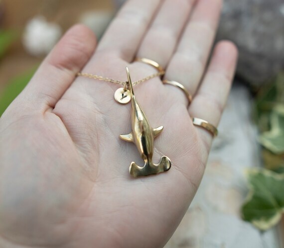 Handmade Personalised Shark Necklace 