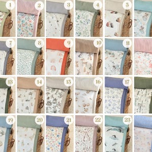 Personalized Baby Blanket with Name – Muslin Swaddle, Embroidered Baby Blanket, Custom Baby Blanket, Baby Shower Gift, Baby Name Gift image 3