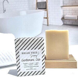 Gentleman’s Club Soap Bar - Artisan Soap - Handmade Soap - Vegan  - Cold Process Soap - Handcrafted Soap - Palm Free - Gift