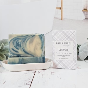 Untamed Bar Soap - Artisan Soap - Handmade Soap - Vegan  - Cold Process Soap - Handcrafted Soap - Vegan - Gift
