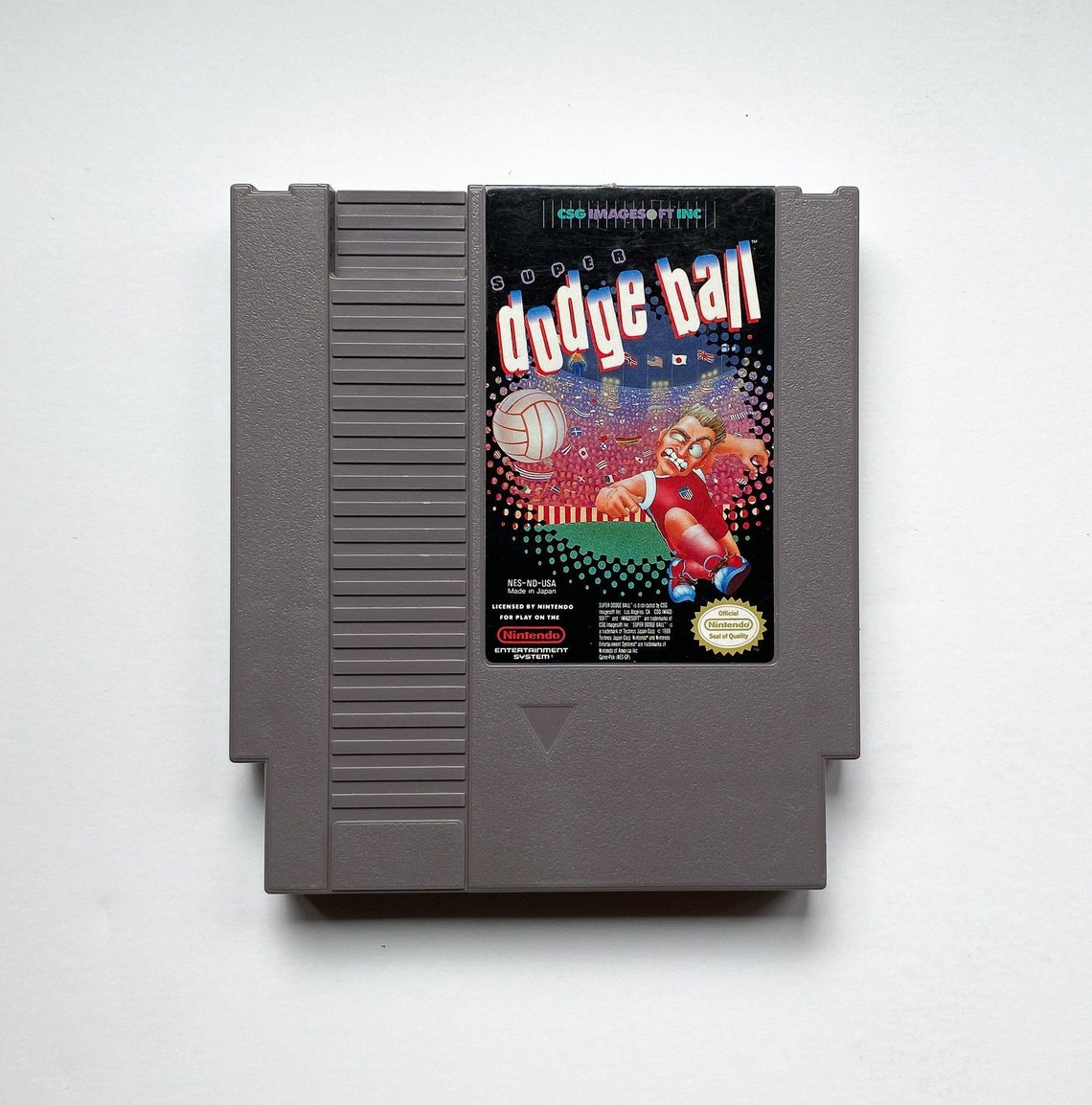 Super Dodge Ball NES Nintendo Classic Video Game Cartridge Etsy