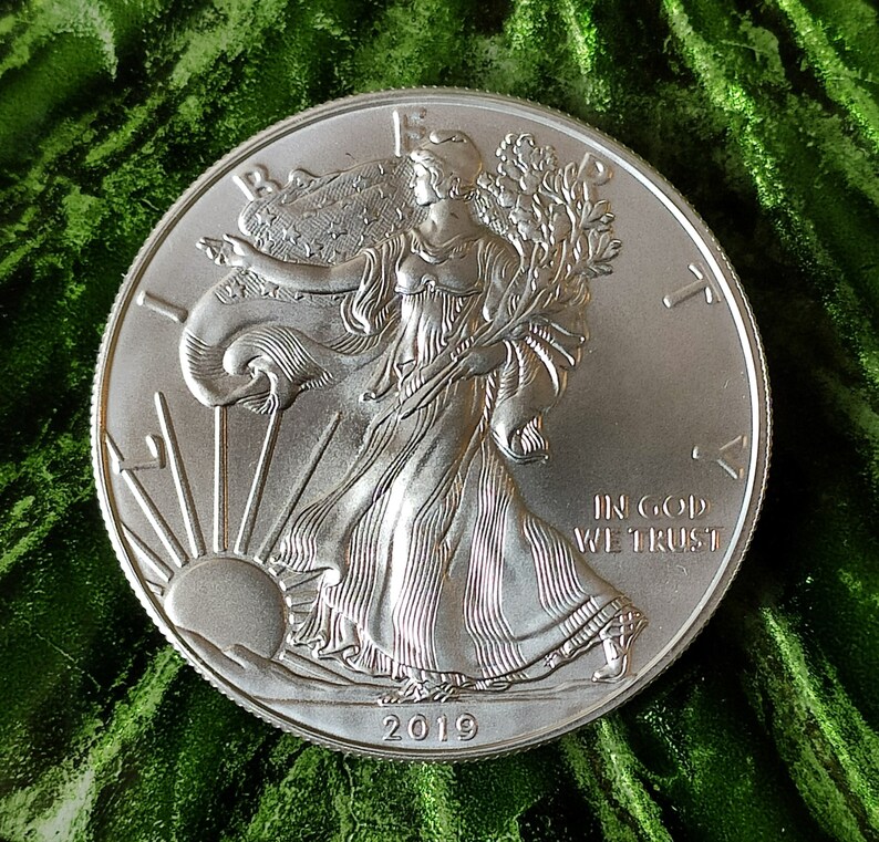2019-1oz-fine-silver-american-eagle-coin-1-dollar-ounce-silver-etsy