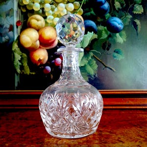 Edinburgh Crystal Decanter Royal - Etsy