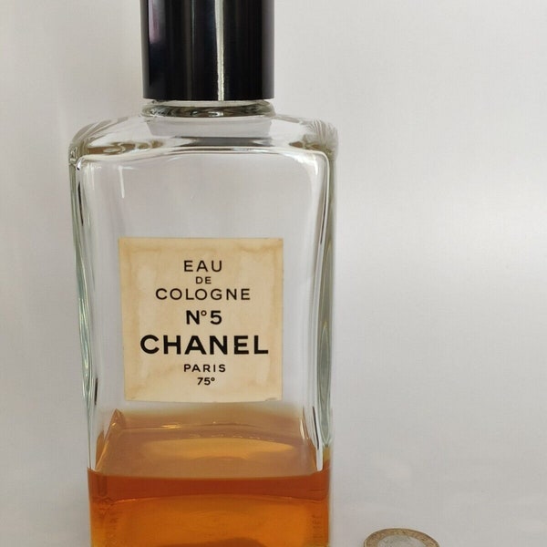 Chanel No 5 eau de cologne 75 Very Rare Vintage  bottle 400 ml ?
