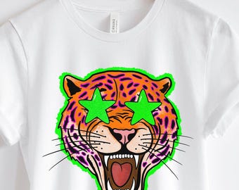 Diseño digital PNG de mascota de leopardo, mascota del equipo escolar PNG, día del partido de fútbol PNG, deportes de espíritu escolar PNG, sublimación de regreso a clases